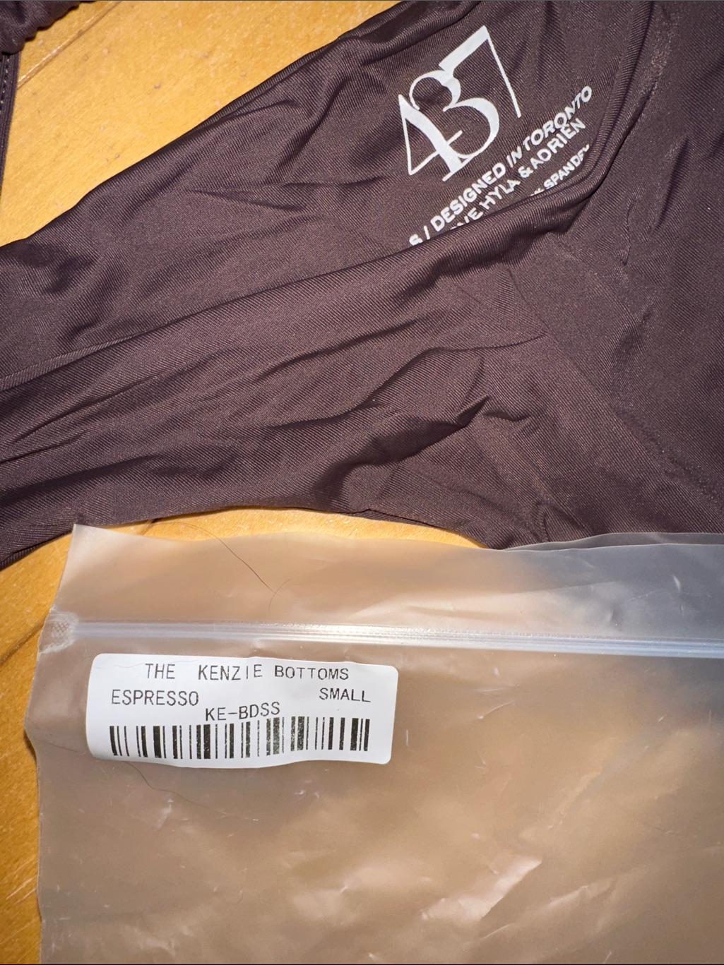 Nwt Brown Triangle Bikini Top & Brazilian Bottom From 437 — image 2 of 3